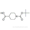 Ácido N-BOC-piperidina-4-carboxílico CAS 84358-13-4